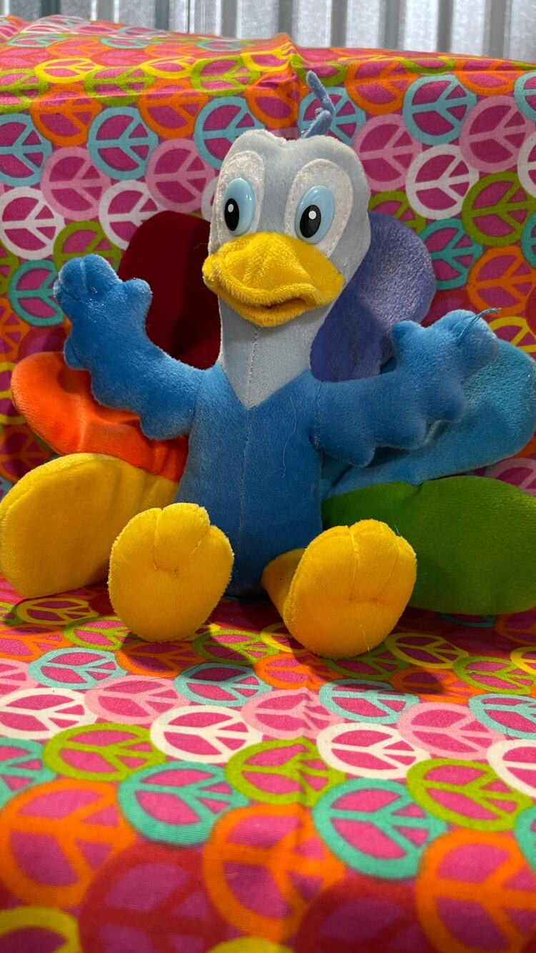 NBC Experience Peacock Mascot Plush Stuffed Animal